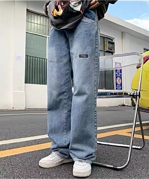 「SHEENA」 デニムパンツ S ブルー レディース_画像6