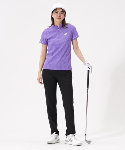 【ブラック】4WAYストレッチ スリム ロングパンツ (WOMENS) 4WAYストレッチ スリム ロングパンツ (WOMENS) | new balance golf