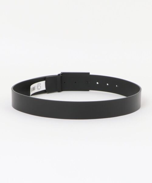 【新品未使用】  Jeans CKロゴベルト 黒.白レザー Calvin Klein（カルバン・クライン） CALVIN KLEIN JEANS ジーンズ