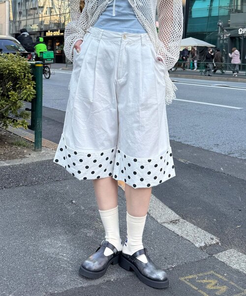 CIAOPANIC（チャオパニック） ハーフパンツ ワイドパンツ パンツ