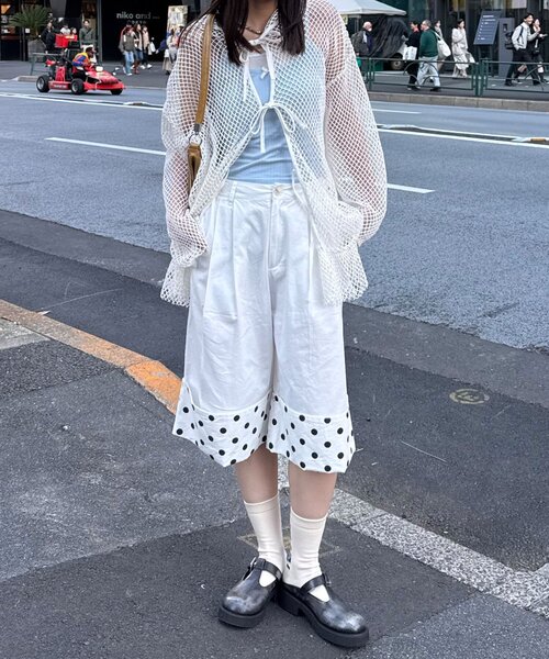 CIAOPANIC（チャオパニック） ワイドパンツ ハーフパンツ パンツ
