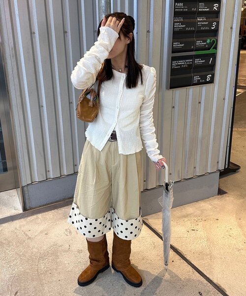 CIAOPANIC（チャオパニック） ハーフパンツ ワイドパンツ パンツ