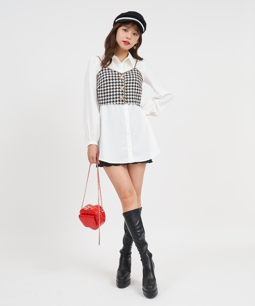 「ROYAL PARTY」 キュロット FREE ブラック レディース_画像6