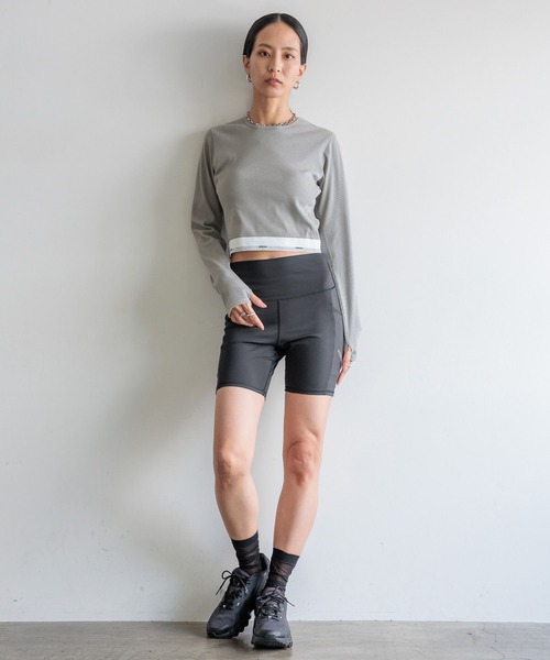 「HEREIAM」 長袖カットソー SMALL グレー レディース_画像2