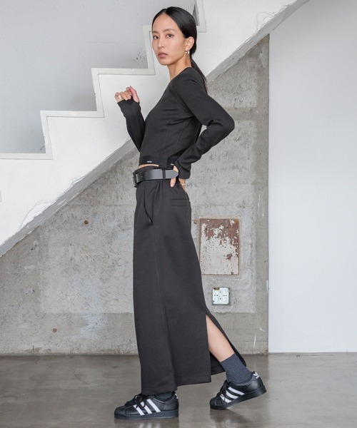 「HEREIAM」 長袖カットソー SMALL グレー レディース_画像7