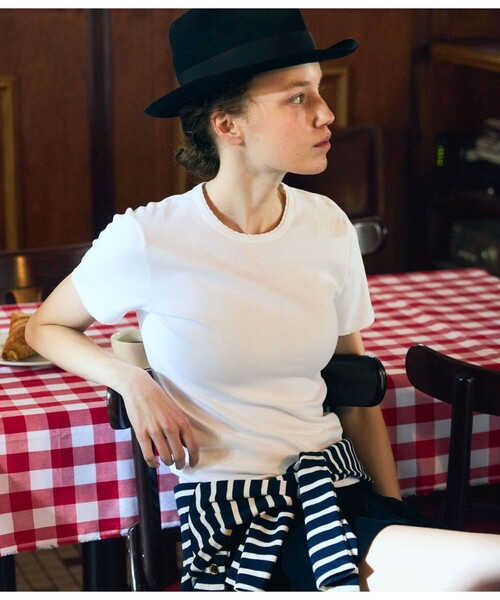 PETIT BATEAU（プチバトー） tシャツ ポワンココット半袖Tシャツ