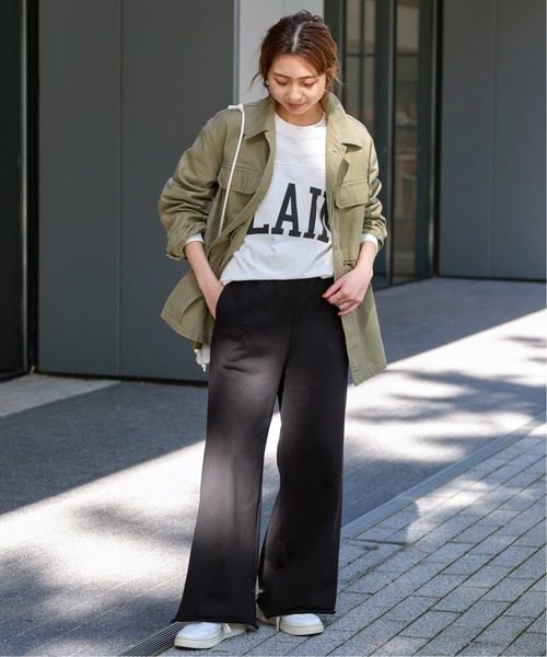 「Spick & Span」 スウェットパンツ 36 ブラック レディース