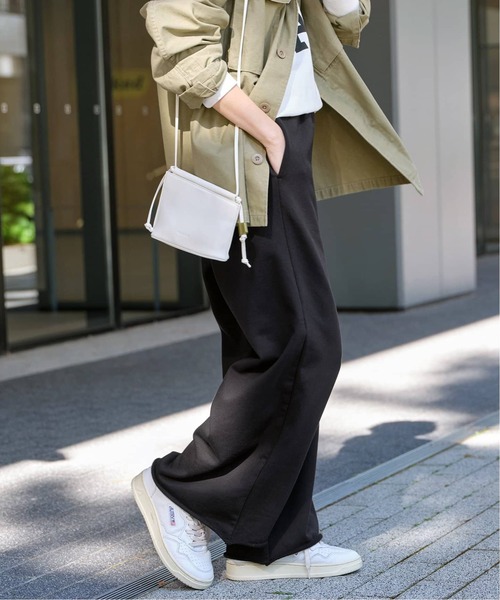 「Spick & Span」 スウェットパンツ 36 ブラック レディース