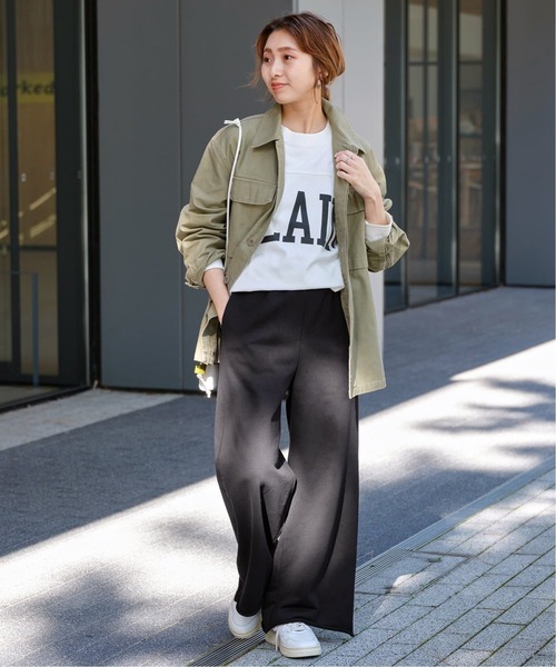 「Spick & Span」 スウェットパンツ 36 ブラック レディース