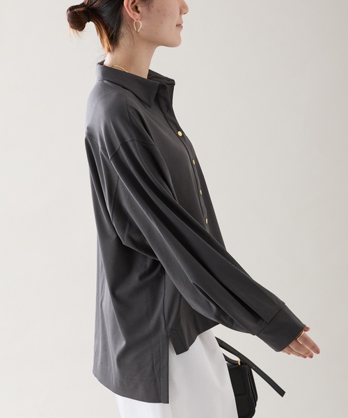 「VERMEIL par iena」 長袖カットソー FREE ネイビー レディース_画像7