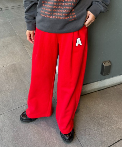 「CIAOPANIC TYPY」 スウェットパンツ MEDIUM レッド メンズ_画像3