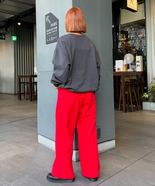 「CIAOPANIC TYPY」 スウェットパンツ MEDIUM レッド メンズ_画像6