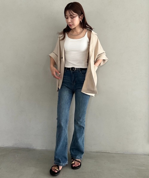 カップ付き キャミソール カップ付きスパゲッティストラップ