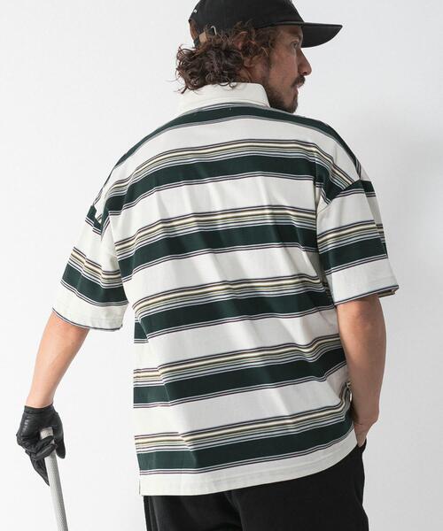 服*す様 BOTTER ボッター　裏毛ボーダーポロシャツ URBAN RESEARCH Sonny Label uvカット ポロシャツ OOPS 接触冷感