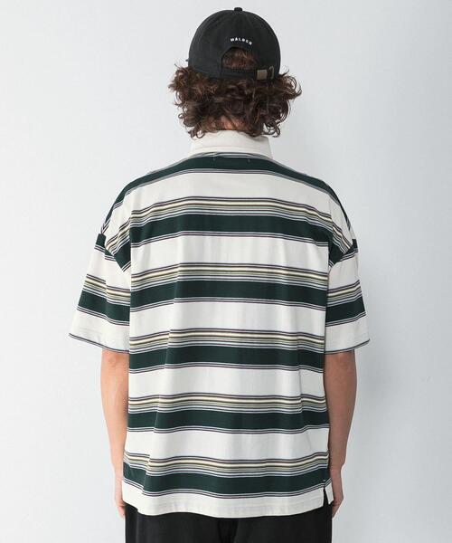 URBAN RESEARCH Sonny Label ポロシャツ OOPS 接触冷感ボーダー