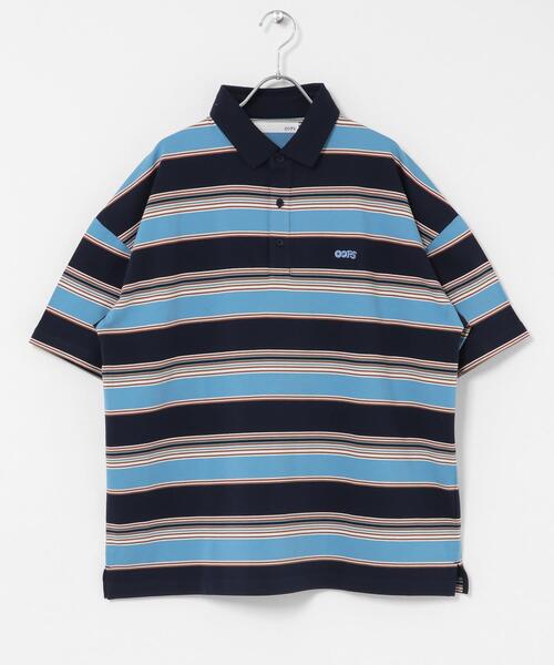 URBAN RESEARCH Sonny Label ポロシャツ OOPS 接触冷感ボーダー