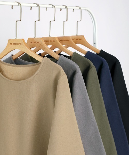 「COCOMOMO」 長袖ワンピース X-LARGE ブラック レディース_画像4