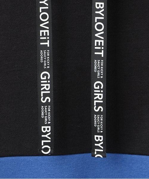 「by LOVEiT」 「KIDS」プルオーバーパーカー 150cm ピンク キッズ_画像4