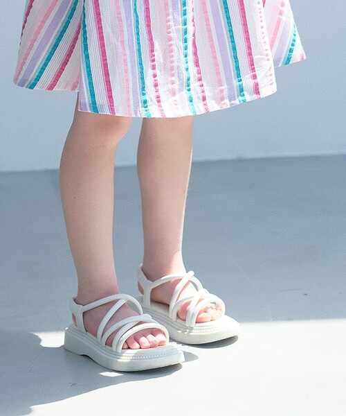 New Balance（ニューバランス） 「KIDS」フラットサンダル 15cm ブルー