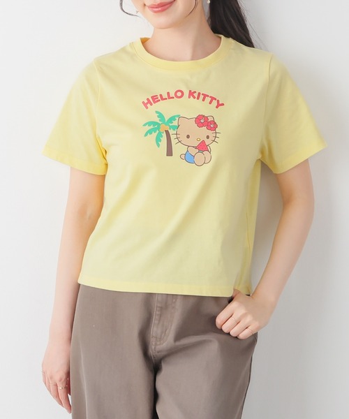 ハローキティ 半袖シャツ Mサイズ Vivitix 2001年当時物 Honeys（ハニーズ） tシャツ 半袖 ハローキティ／Tシャツ レディース