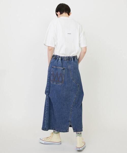 「FRAPBOIS」 デニムスカート 1 ブルー レディース_画像8