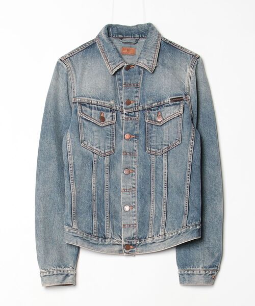 Nudie Jeans（ヌーディージーンズ） デニムジャケット S ブルー
