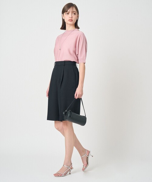 ANAYI（アナイ） ニット セーター バックリボンショルダースリット