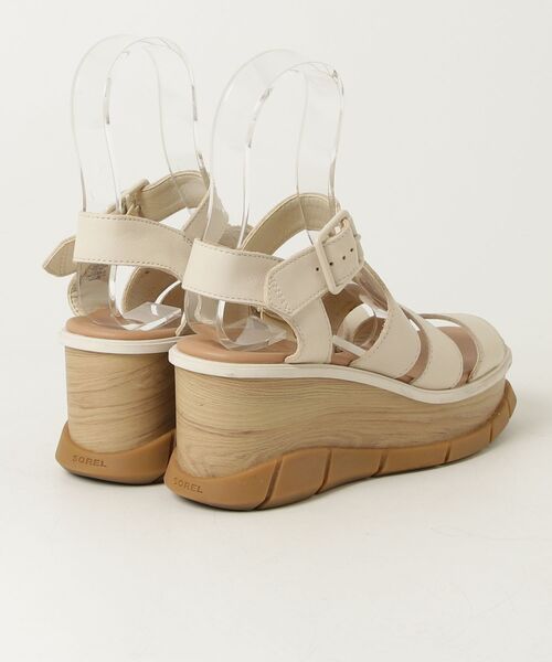 「SOREL」 ヒールサンダル 23.0cm ホワイト レディース_画像2