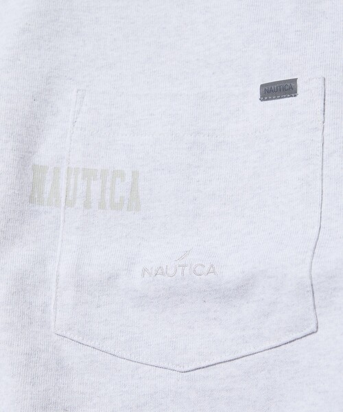 「NAUTICA」 半袖Tシャツ MEDIUM ブラック メンズ_画像3