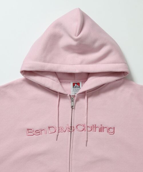 BEN DAVIS（ベンデイビス） パーカー 裏起毛 「」HEART CHENILLE ZIP