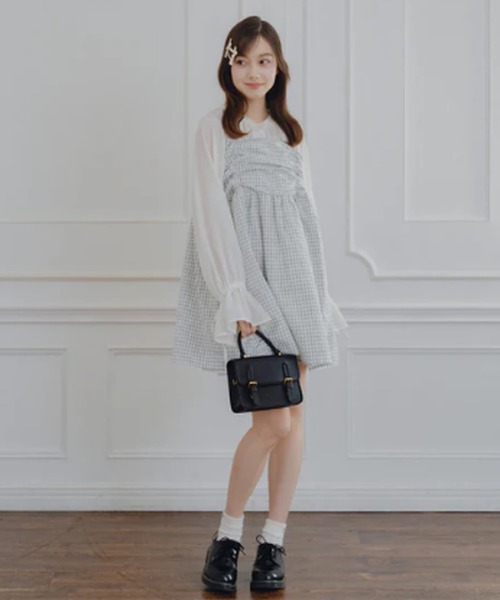 amr. チュニック チェックチュニックキャミソール : ZOZOTOWN Yahoo!店