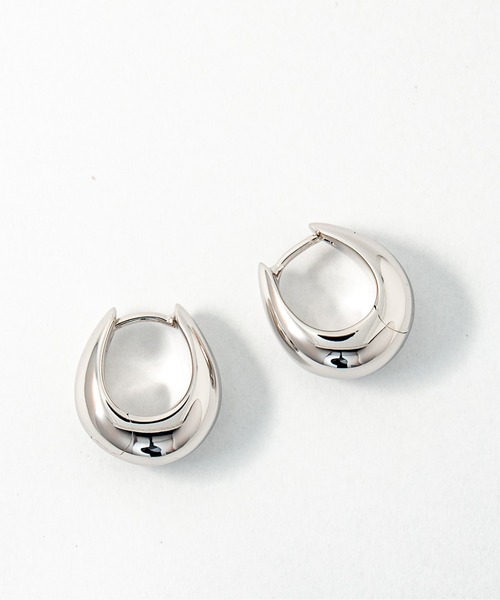 【美品】Tom Wood トムウッド　Ice フープピアス　シルバー　スモール TOM WOOD（トムウッド） ピアス 「TOMWOOD」ice hoop small アイス