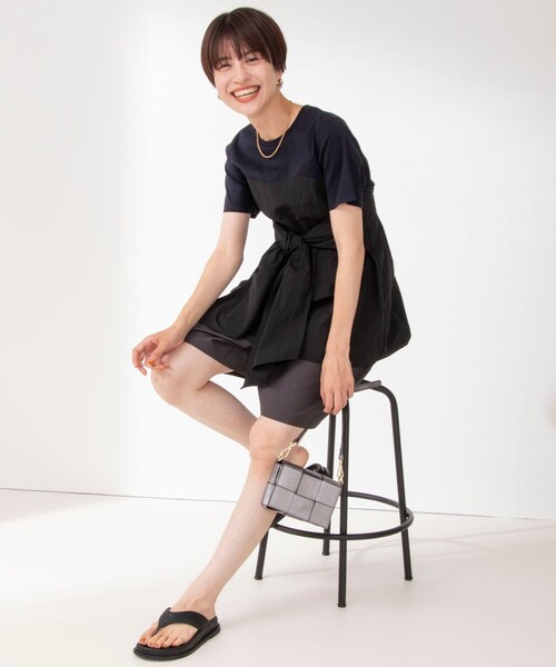 「NOLLEY'S」 半袖カットソー 38 オリーブ レディース_画像4