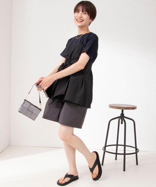 「NOLLEY'S」 半袖カットソー 38 オリーブ レディース_画像8