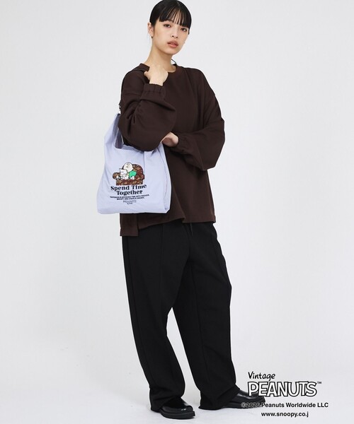 Rouge vif la cle（ルージュヴィフラクレ） エコバッグ 「PEANUTS