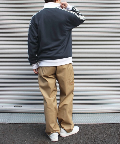 「CONVERSE」 ジャージブルゾン LL ダークブルー メンズ_画像8