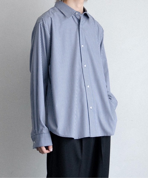 「Casper John」 長袖シャツ SMALL ホワイト メンズ_画像4