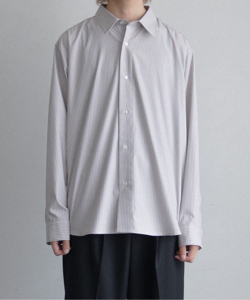 「Casper John」 長袖シャツ SMALL ホワイト メンズ_画像8