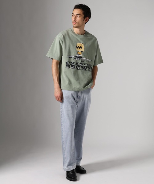 「BAYFLOW」 デニムパンツ LARGE ダークブルー メンズ_画像2