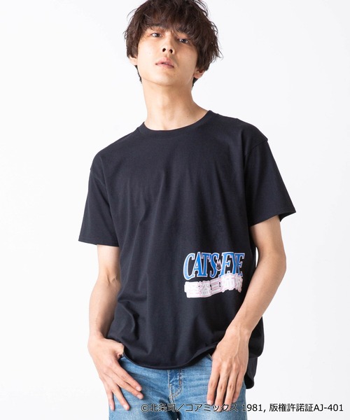 WEGO（ウィゴー） tシャツ ∴WEGO/「キャッツ・アイコラボ」バック