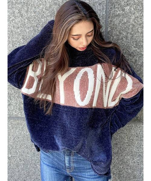 GYDA BEYOND ニット GYDA（ジェイダ）の「BEYOND PATTERN ニット TOPS（ニット/セーター
