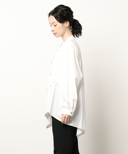 【新品未使用】RAW FUDGE ブラウス RAW FUDGE シャツ ブラウス アシメトリー変形シャツ : ZOZOTOWN