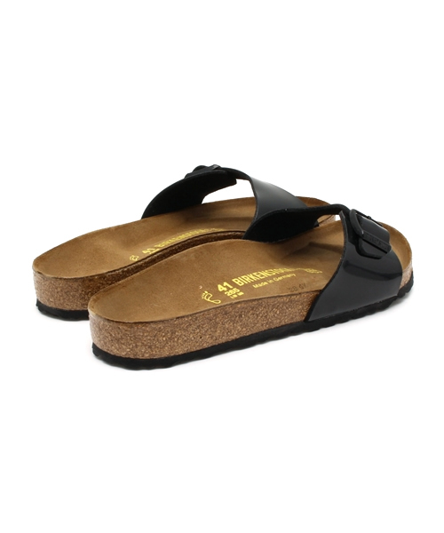 BIRKENSTOCK サンダル MADRID/マドリッド パテントブラック(MEN