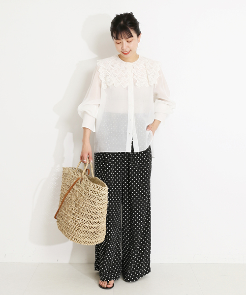 専用　VERMEIL par IENA ドット リネン　パンツ ドットパンツ（その他パンツ）｜VERMEIL par iena（ヴェルメイユ