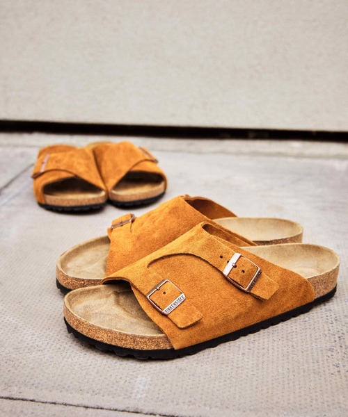 BIRKENSTOCK サンダル Zurich Suede「レギュラー幅」ユニ