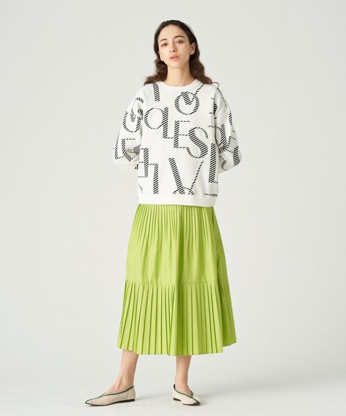 LOVELLESS ブラック34 トレーナーシャッフルロゴニットプルオーバー LOVELESS（ラブレス）の「シャッフルロゴニットプルオーバー