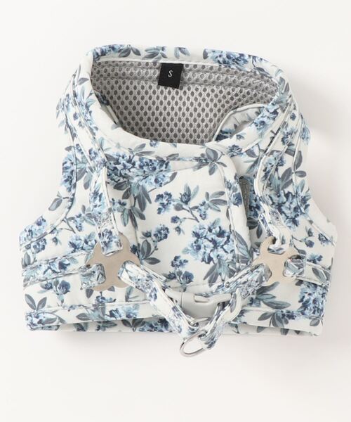 新品未使用☆ローラアシュレイ☆ハーネス＆リード LAURA ASHLEY 犬 ハーネス リード ASHLEY/フラワーハーネスS