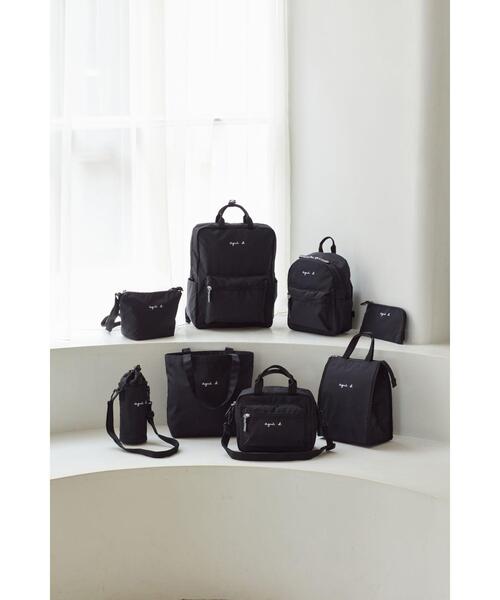 すぐ届く ギフトに【agnes b.】ロゴ 保冷 ランチバッグ agnes b. エコバッグ AC12 E LUNCH BAG ロゴ保冷ランチバッグ