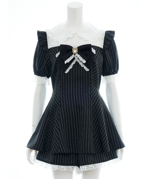 セットアップ ヨークレースフリルセットアップ Secret