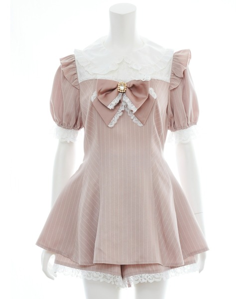 セットアップ ヨークレースフリルセットアップ Secret